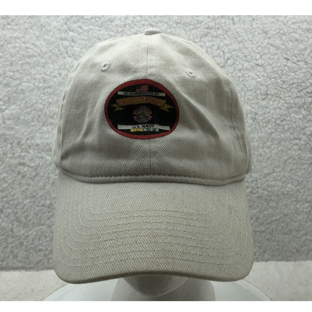 Otto USS‎ Kearsarge Baseball Hat Mens Hook Loop OSFM US Navy Vietnam War CVS 33